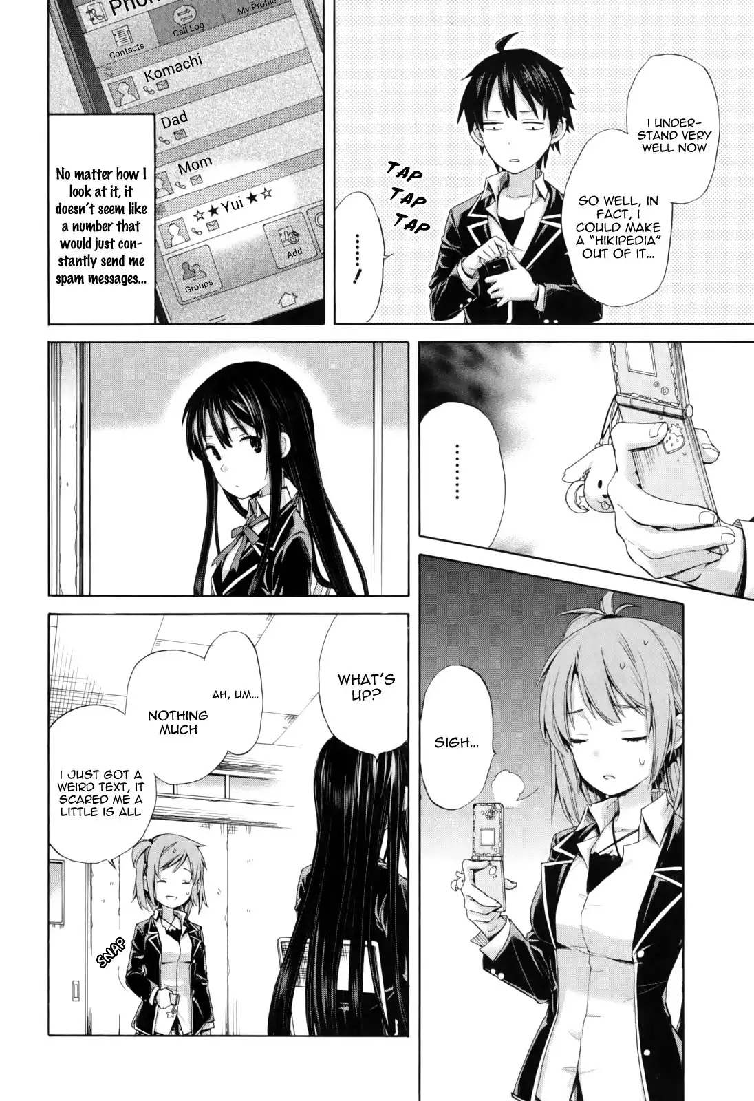 Yahari Ore no Seishun Love Come wa Machigatteiru. Chapter 8 18